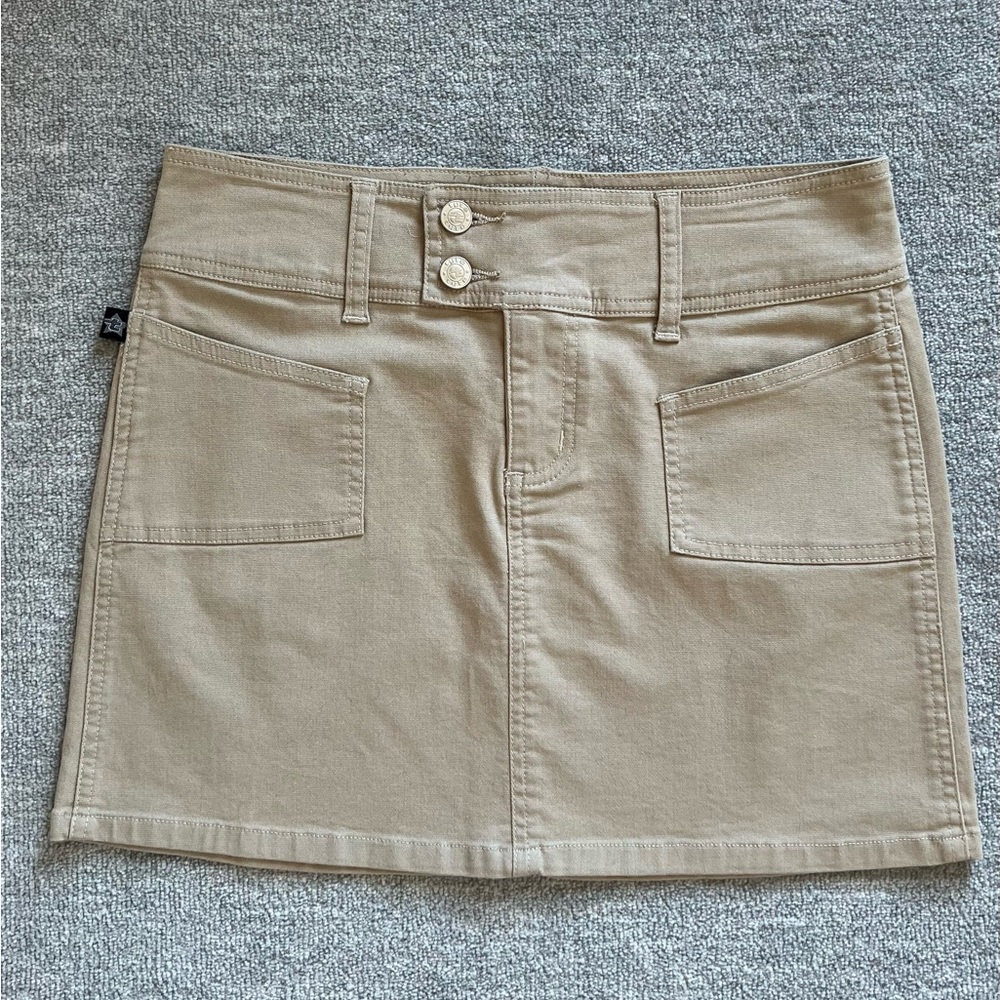 Tyte Tan Stretch Mini Skirt Sz. 3Jr.